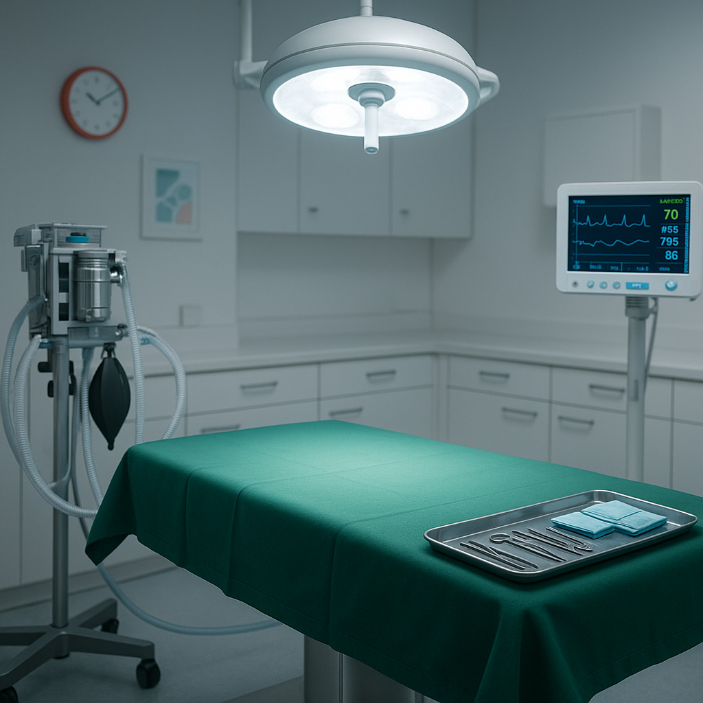 OP-Bereich Vier Pfoten Tierarztpraxis